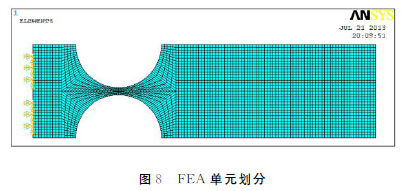 圖８　ＦＥＡ單元劃分